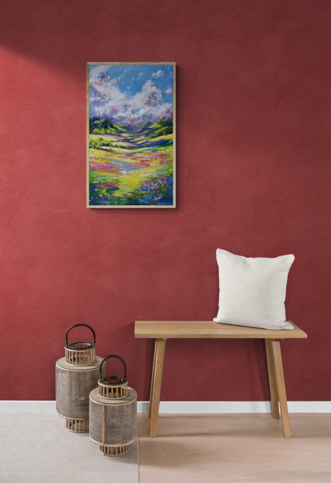 Igor Navrotskyi - olejomaľba obraz, krajinomaľba olej na plátne, ručne maľovaný obraz prírody