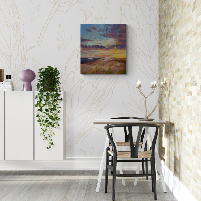 Igor Navrotskyi - olejová krajinomaľba na plátne, dekoratívny obraz na stenu