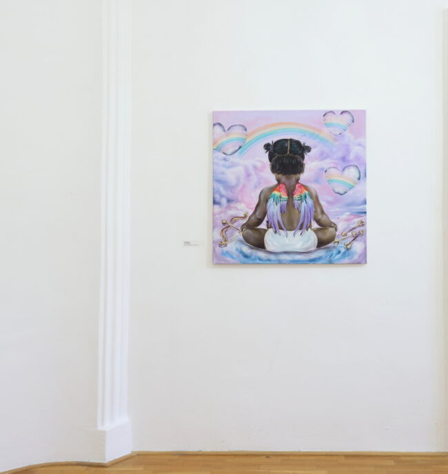 Paulína Halasová - akrylová maľba, postava, figuratívne umenie
