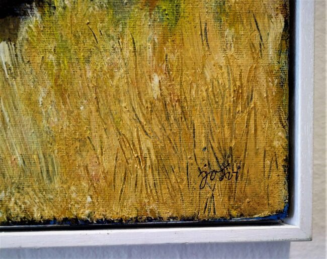 Jozef Švikruha - obraz krajiny na stenu, olej a akryl, krajinomaľba na predaj