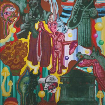 Roman Ďurček - Triptych: Oltár súčasnosti - Mojžiš