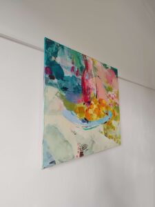 Andrea Ribovičová – Len sa zasnivaj, akryl