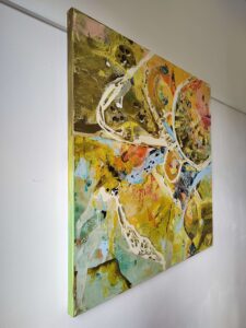 Andrea Ribovičová – Bláznivý, akryl