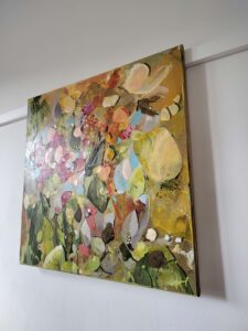 Andrea Ribovičová – Jar, akryl