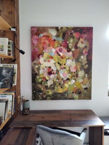 Andrea Ribovičová – Okamžiky, akryl
