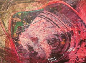 Milada Ďurečková – Vital Energy II, akryl