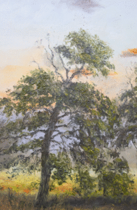 Michal Sabo Balog – Cestou na pastvisko, olej na plátne