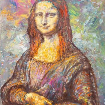 Michal Sabo Balog – Monika, kombinovaná technika