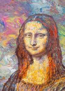 Michal Sabo Balog – Monika, kombinovaná technika