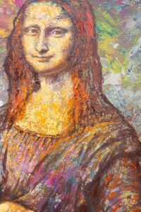 Michal Sabo Balog – Monika, kombinovaná technika